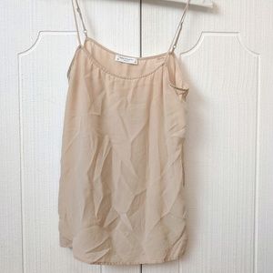 Equipment 100% Silk Cami in Nude - XS